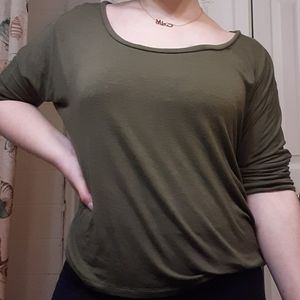 Aero green medium size longsleeved shirt